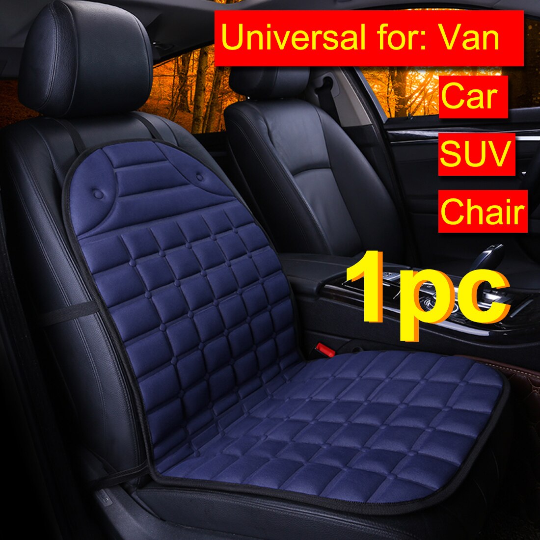 Dewtreetali 1 + 2 Stoelhoezen Auto Bekleding Voor Meest Auto, Vrachtwagen, Suv, of Van Met Kunstmatige Leathertruck Interieur Accessoires