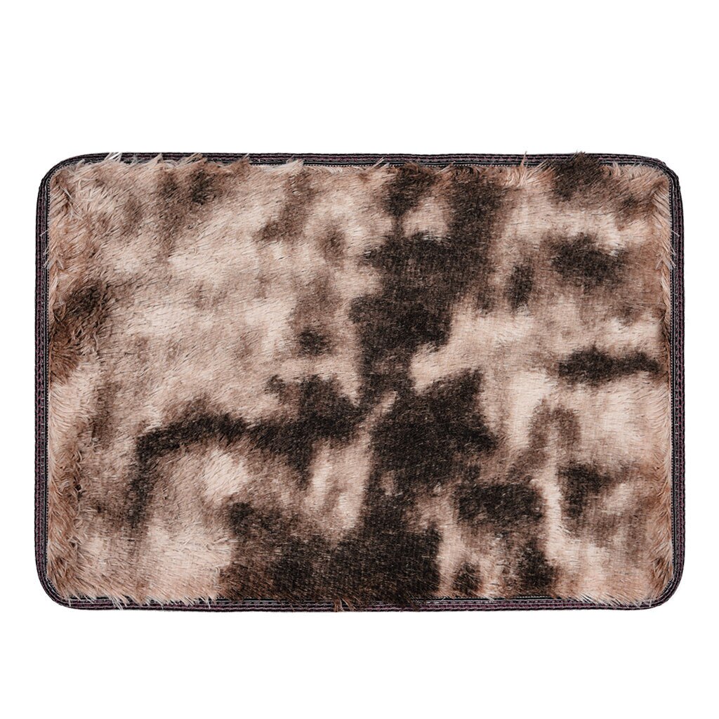40*60cm Bath Mat Bathroom Carpet Rug Ultra Soft Shaggy Plush Bathroom Mat kitchen Door Floor tapis de bain Carpet Decor: Coffee 