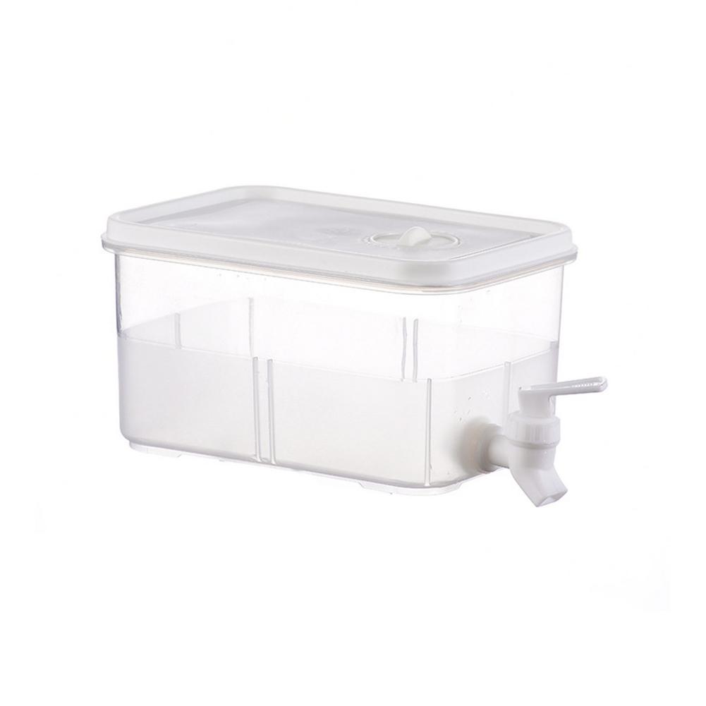 Large Refrigerator Cold Kettle With Faucet Lemonade Bottle Drinkware Kettle Pot Beverage Dispenser Cool Water Bucket Kitchen Box