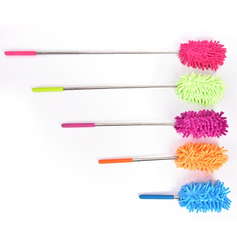 Adjustable Stretch Extend Duster Brush Dust Cleaner Books Cleaning Household Dusting Brush Cleaning Tools