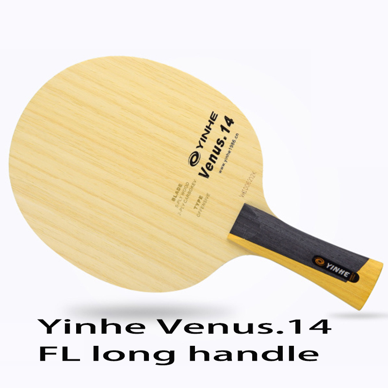 Original Yinhe V14 V-14 table tennis carbon blade steady high elastic fast loop table tennis racket ping pong racket: FL