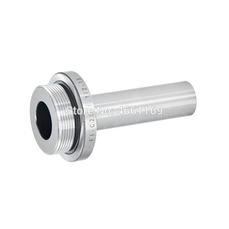 Tige d'alésage droite C20 20mm pour F1-12, F1-18, tête d'alésage F1-25, filetage de connexion: 1-1/2 "-18