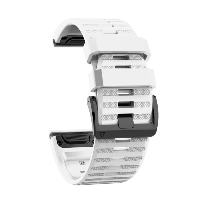 Weiche Silikon Ersatz Armband Strap Für Garmin Fenix 5/6 Bands Zubehör Sport Atmungsaktive Air Loch Wasser-Beweis Straps: 02