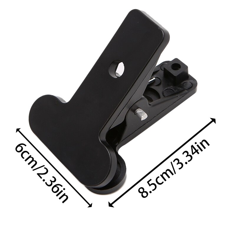Sterk plastklemme for fotopapirstudiofotografibakgrunn