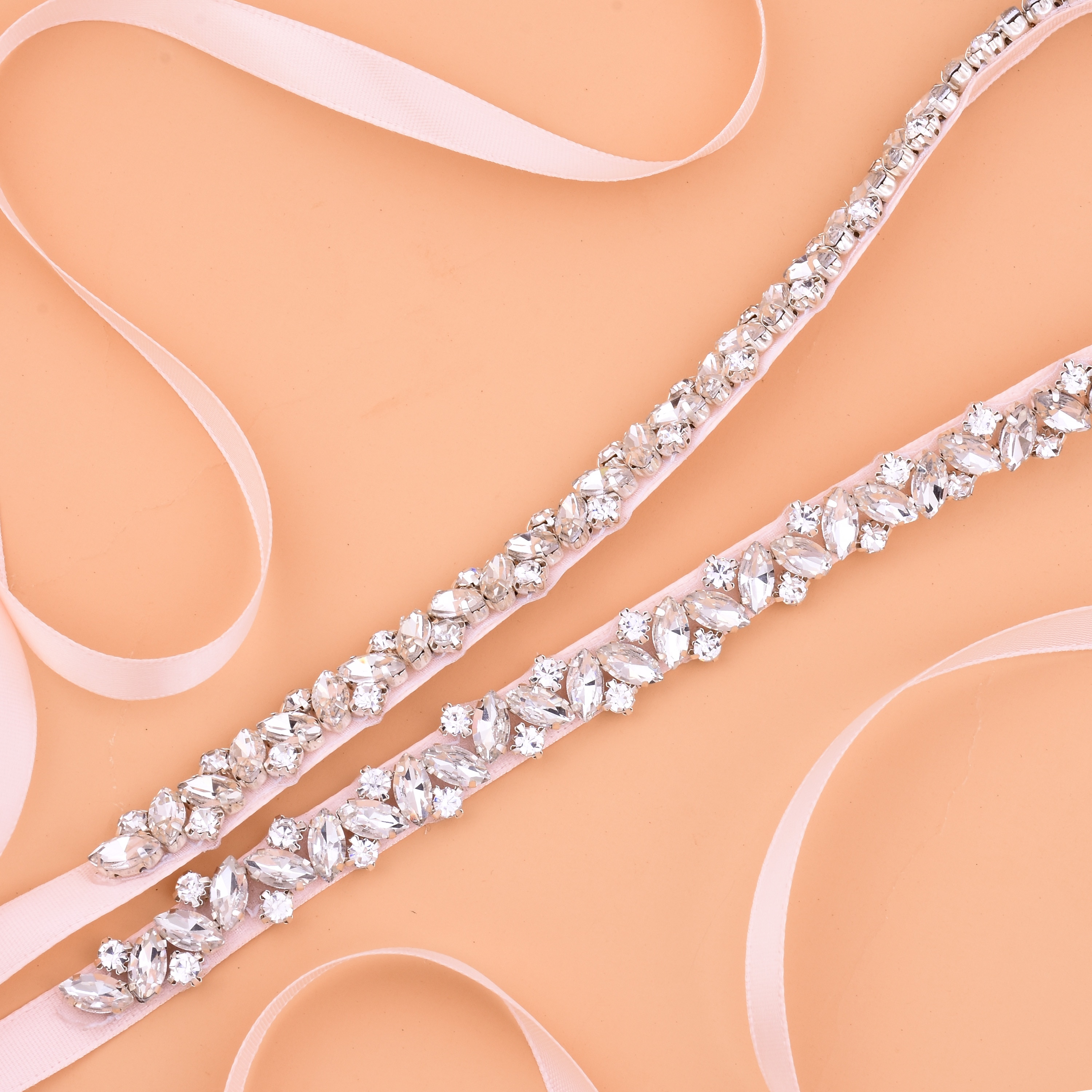 SESTHFAR Hochzeit gürtel kristall Strass Braut Gürtel Silber Diamant Braut schärpe Für Hochzeit Kleid lange länge