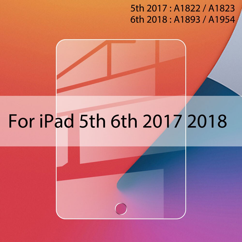 Osłona ekranu dla Ipad Air 5 4 2022 Pro 11 2020 9.7 Cal szkło hartowane dla Ipad 10.2 Mini 6 3 2 6th 5th Gen hartowane: 5th 6th 2017 2018
