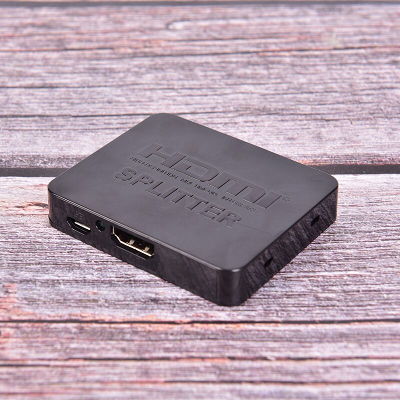 Full HD 4K HDMI Splitter 1X2 2 Ports Repeater Amplifier Hub 3D 1080p 1 In 2 Out