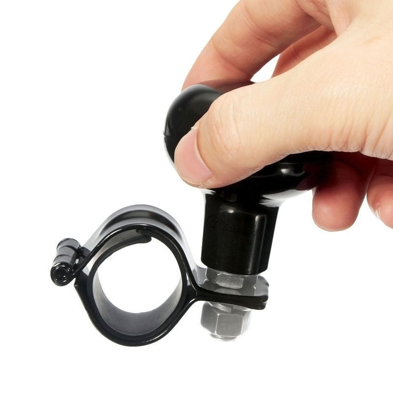 Roda de volante do carro preto de confiança substituição da bola do botão do punho