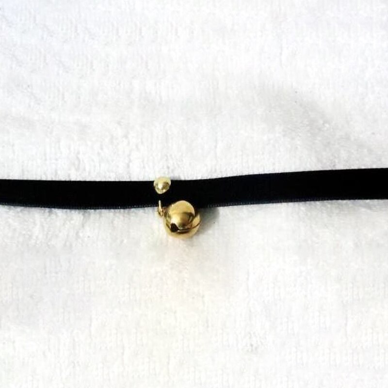 Vrouwen Sexy Gold Bel Hanger Chokers Ketting Kraag Sieraden Choker Ketting Harajuku Gothic Vintage Christmas