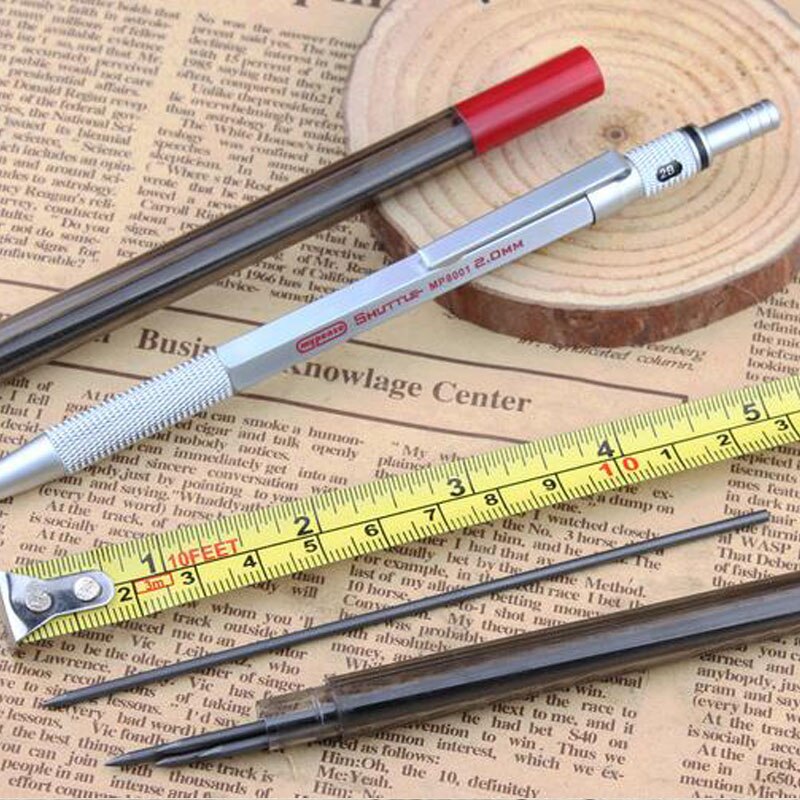 Dikke Potlood Core Gekleurde Tekening 2mm Super grof HB/2B/3B 4B rood/blauw potlood Core Leuke Potlood Le