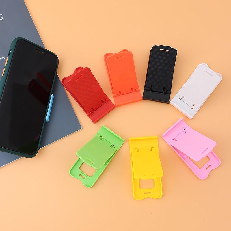 Stojak na telefon stojak na telefon komórkowy statyw na iPhone Xsmax Huawei P30 Xiaomi Mi 9 plastikowy składany stojak na biurko
