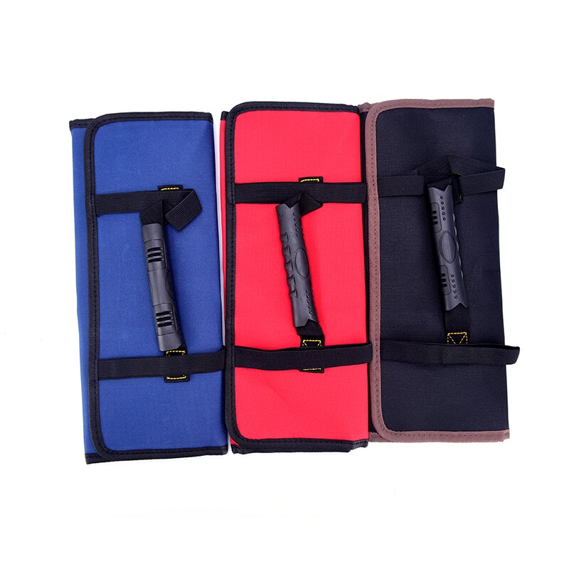 multifunction tool bag practical carrying handles oxford canvas chisel roll bags