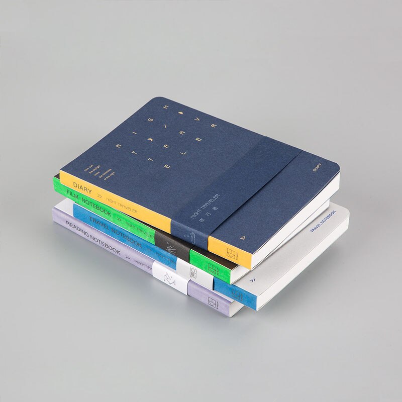 Youpin Kinbor Wandelaar Serie B6 Notebook Kan Worden Geschreven Platte Op 180 Graden Vier Binnenpagina 'S Kantoor Schrijven Notebook