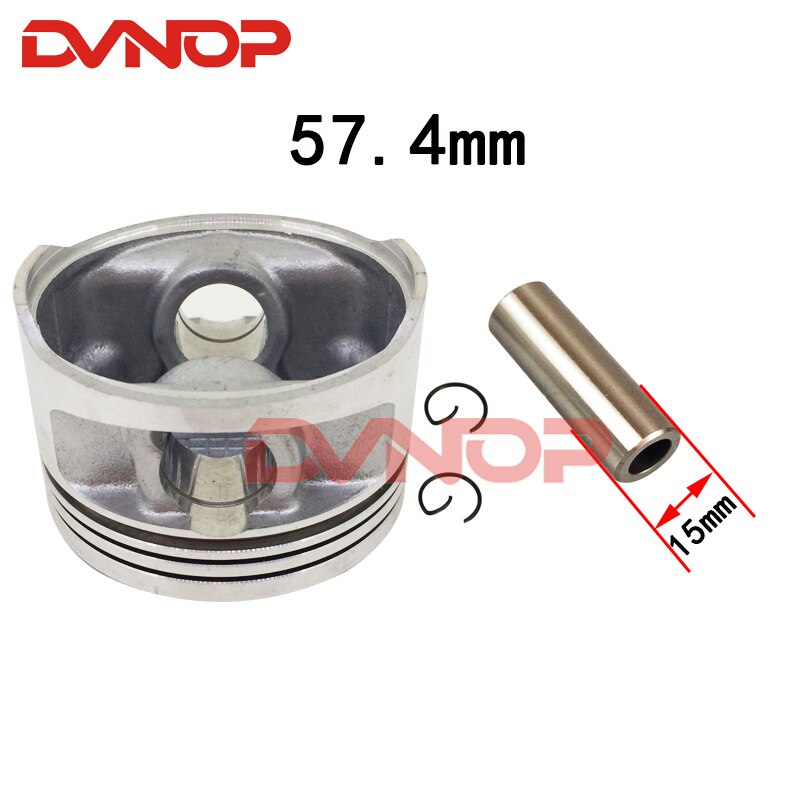 57.4mm 150CC Motorcycle Cylinder Kit With Piston Cylinder block And Pin for YAMAHA YBR125 Modified Upgrade To YBR150