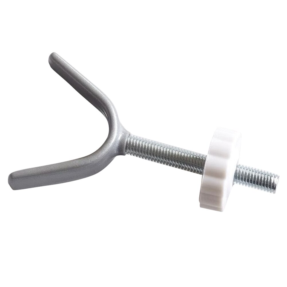 2pcs M10 Gate Screw Bolt Y Spindle Rod Fence Adapter Accessory Steel Core With Nut Easy Install Long Threaded Baby Pet Safety