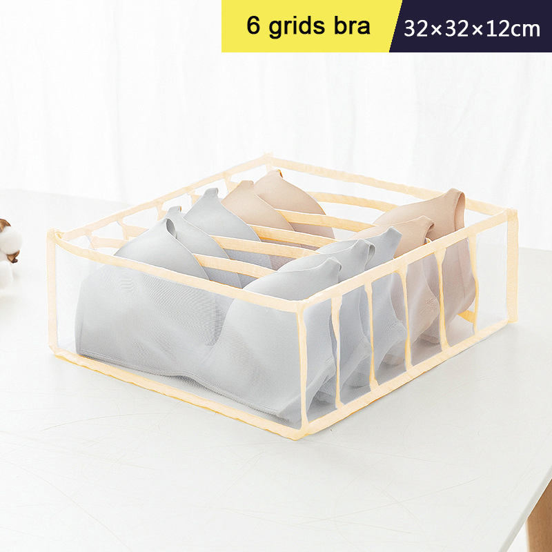 Organizer für Unterwäsche, BH-Organizer, Aufbewahrungsbox, Höschen, Socken, Aufbewahrung, Organisation, Kleiderschrank, Kleidung, Organizer, Schubladenabscheider: Burgunderrot