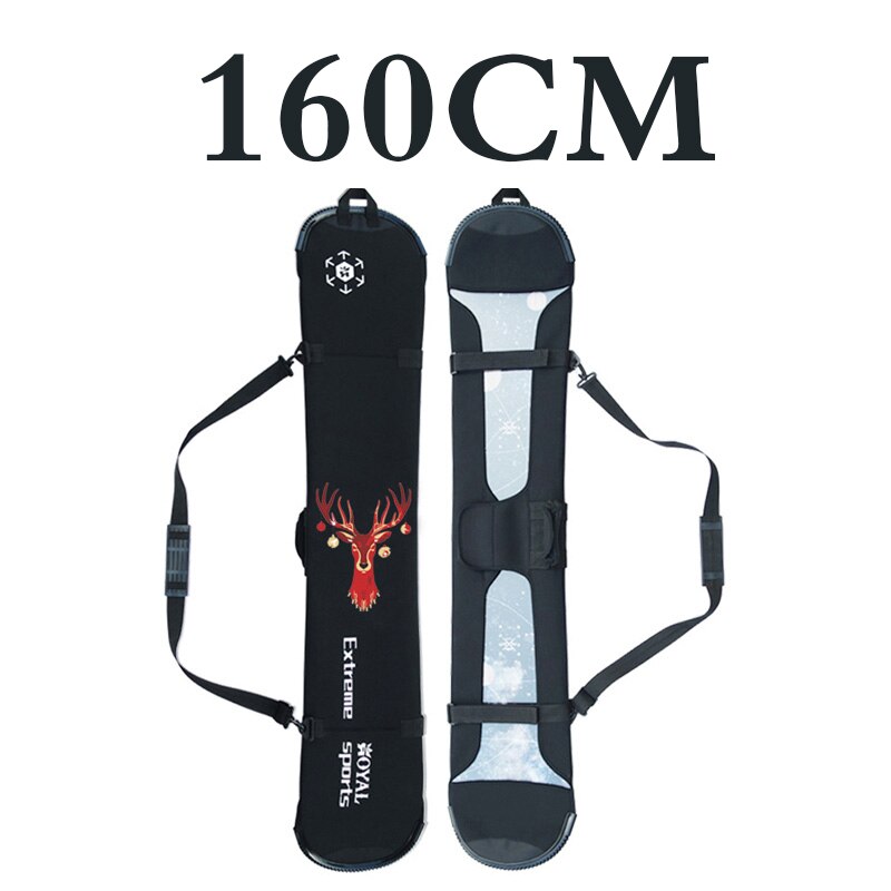 Snowboard board sæt dumplings snowboard taske snowboard anti-ridse anti-rust finer klinge beskyttelse 155: Blomme