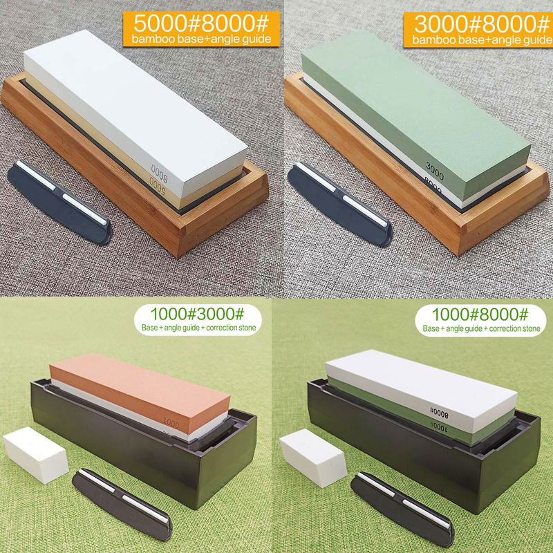 Whetstone Sharpening Stones Knife Sharpener Grinding Stone Water Stone Kitchen Tool 240 1000 8000 Grit Double-sided