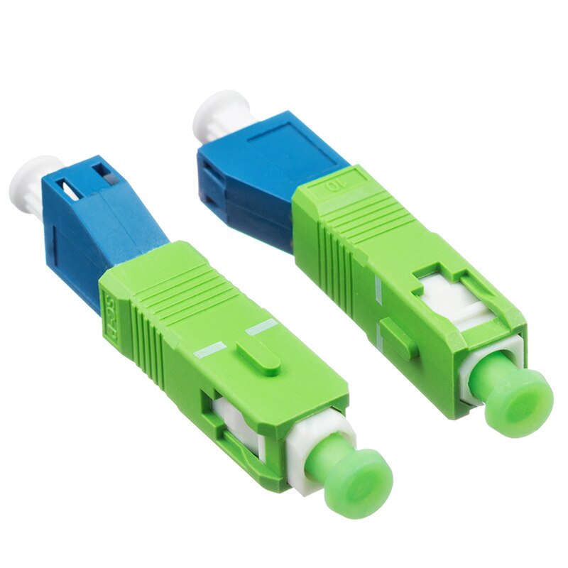 SC APC Male to LC UPC Female Hybrid Fiber Optic Adapter Fiber Connector SC-LC Singlemode Optical Adaptor
