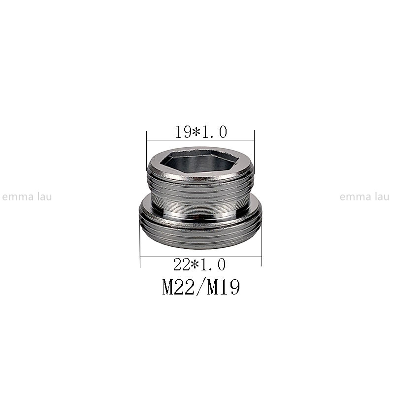 Messing Kraan Beluchter Adapter Waterzuiveraar Fittings 16 17 18 20 21 22 23 24 25 30mm Turn 22 Keukenkraan Sanitair Accessoires: Bordeaux