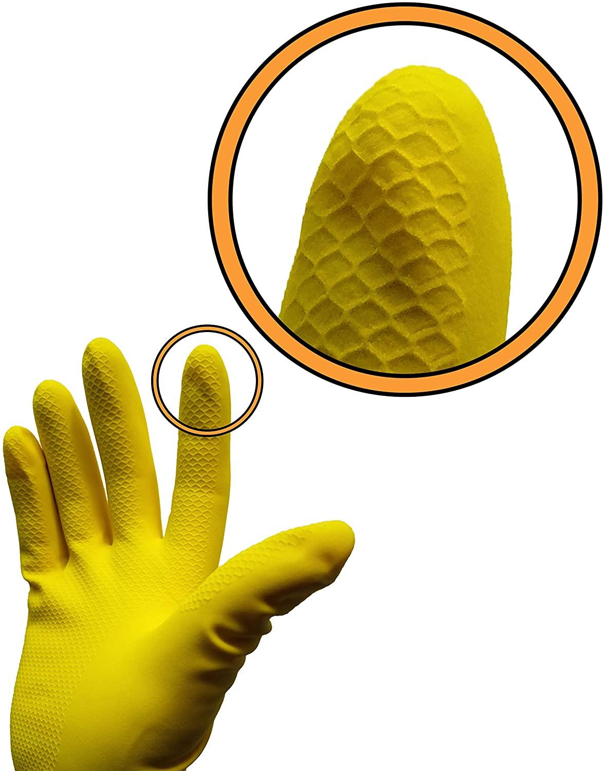 Pairs Herbruikbare Huishoudelijke Handschoenen, 3/5/10/Pairs Rubber Afwassen Handschoenen, Geel Schoonmaak Handschoenen, professionele Rubber Handschoenen, Me