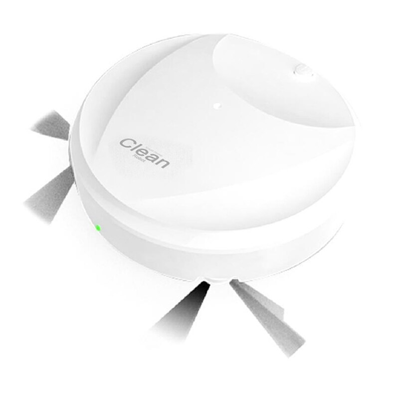 Multifunctional Smart Floor Cleaner,3-In-1 Auto Rechargeable Smart Sweeping Robot Dry Wet Sweeping Vacuum Cleaner: White