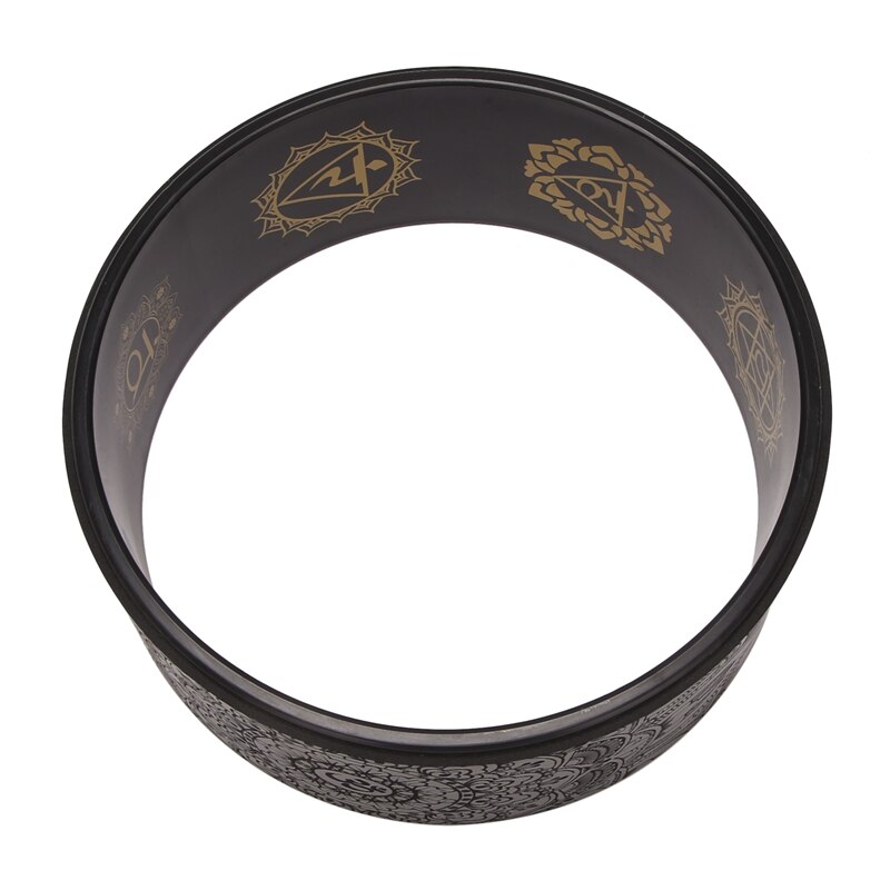 Yogarad, rückenrolle, yogarolle aus kork für dehnung, flexibilität, rückbeugen, vertiefung der yoga-pose, rückbeuge