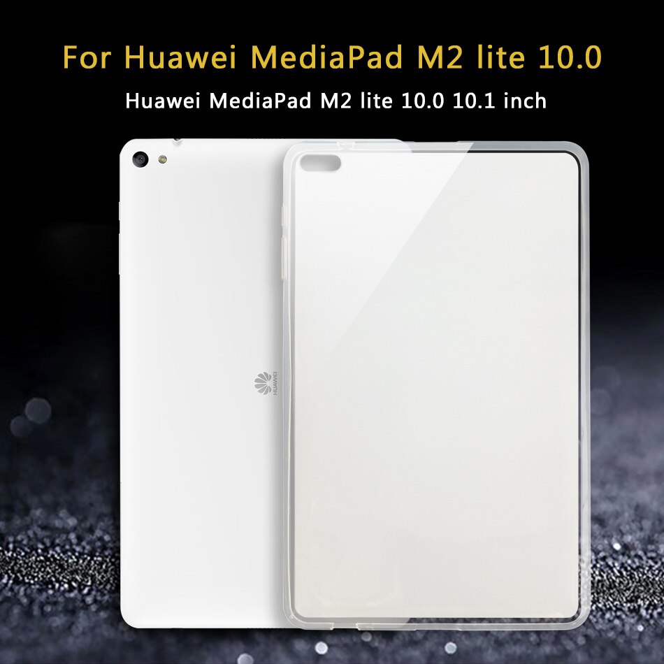 Tablet Case For Huawei MediaPad T5 10/T3 10 8/T3 7 3G wifi/Media Pad T1 7.0 8.0 10/T2 7.0 8 10.0 Pro Soft Silicon TPU Case Cover: M2 Lite 10.1