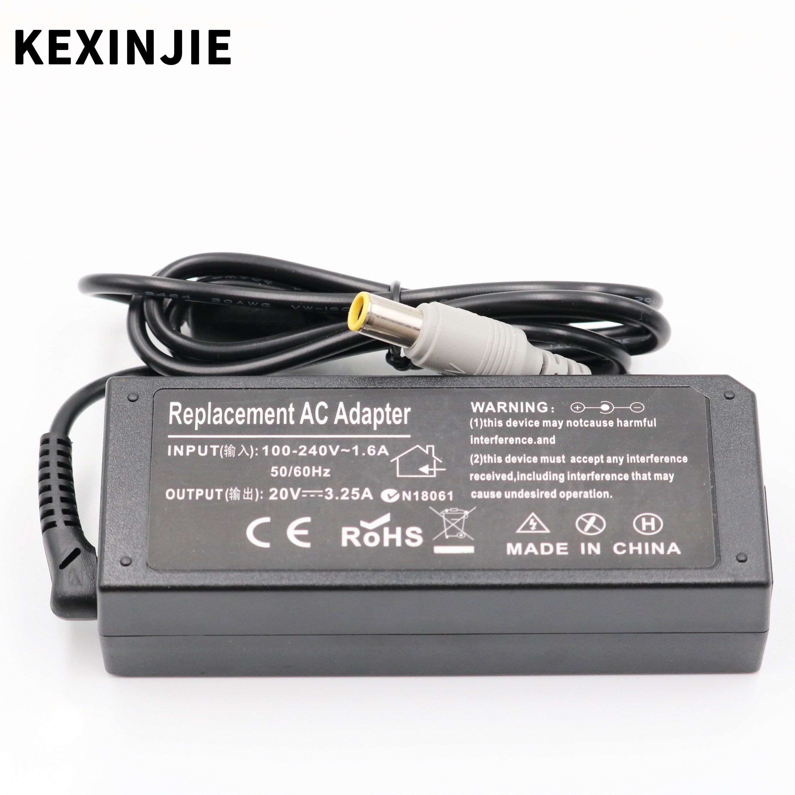 20V 3.25A 65W Ac Adapter Oplader Voor Lenovo Ibm X60S X61 X61S X200 X200I X200S X201 X201I X201S x220 X220I F25