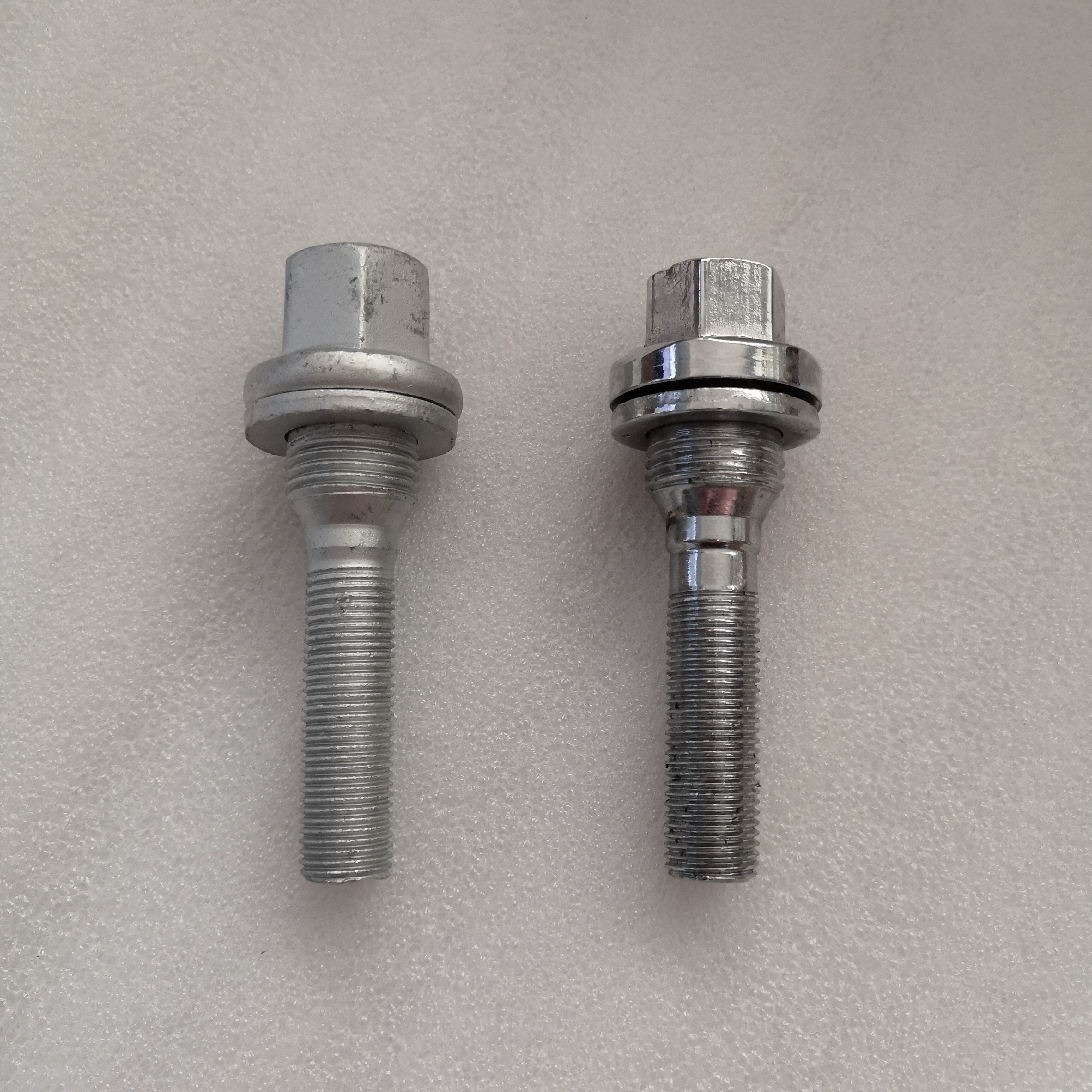 M12 X 1.25 Legering Bout Wiel Extra Lange Draad Bouten Platte Seat Washer Voor Peugeot Citroen C4 C5