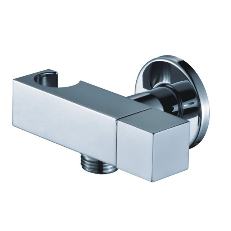 Brass Chrome Dual Purpose Angle Valve Water Knockout Trap Toilet Water Tank Dedicated shower bracket Bibcock