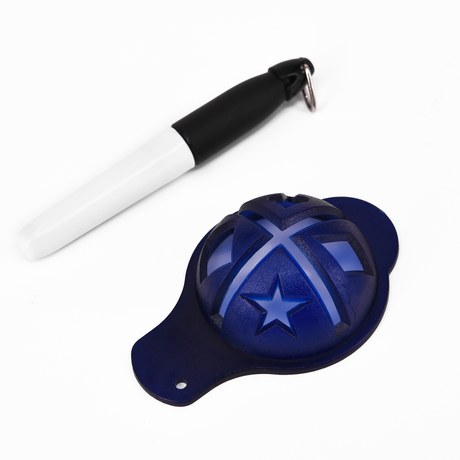 Golf Ball Line Liner Marker Template Drawing Alignment Mark Tool + Pen Sports Engineering Plastic Golf Ball Alignment Tool