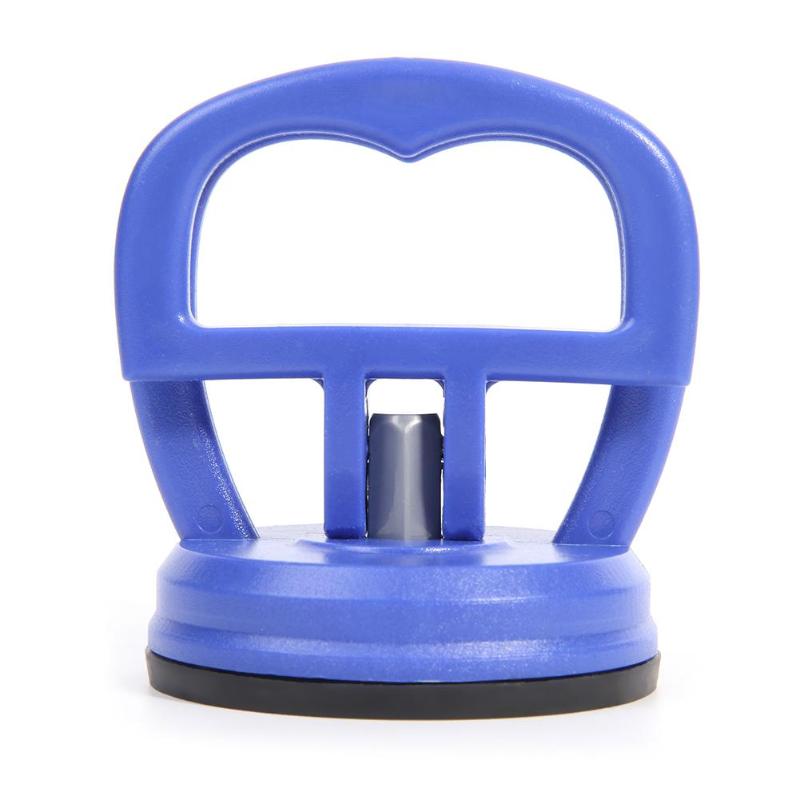 Auto deukverwijderaar mini auto deukverwijderaar sterke zuignap auto reparatieset glas metaal lifter vergrendeling: Donkerblauw