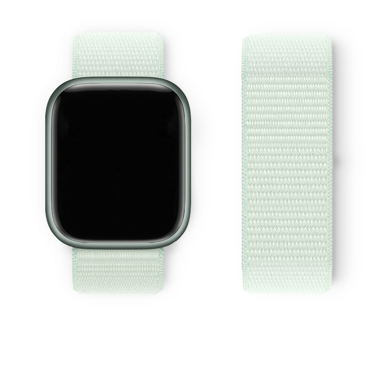 Correa de nailon para Apple Watch Band Ultra 9 8 7 SE 6 5 3 38MM 42MM 40MM 44MM accesorio para reloj inteligente pulsera iWatch serie 45MM 41MM