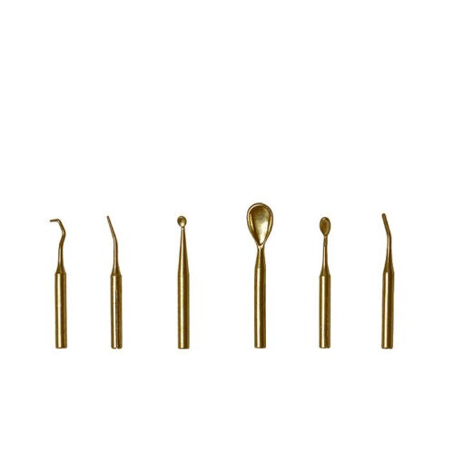 Sjk Dental Lab Elektrische Wax Mes Waxer Carving Potlood Carver Met 6 Tips + 2 Pennen Potloden: 6 Tips