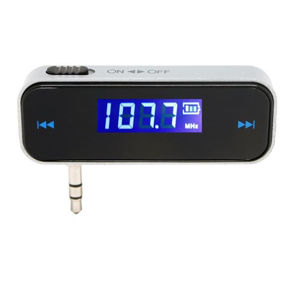 Kebidu-Kit de reproductor MP3 de Radio para coche, transmisor FM inalámbrico con pantalla LCD de 3,5mm, manos libres, Cable Micro USB para teléfonos inteligentes