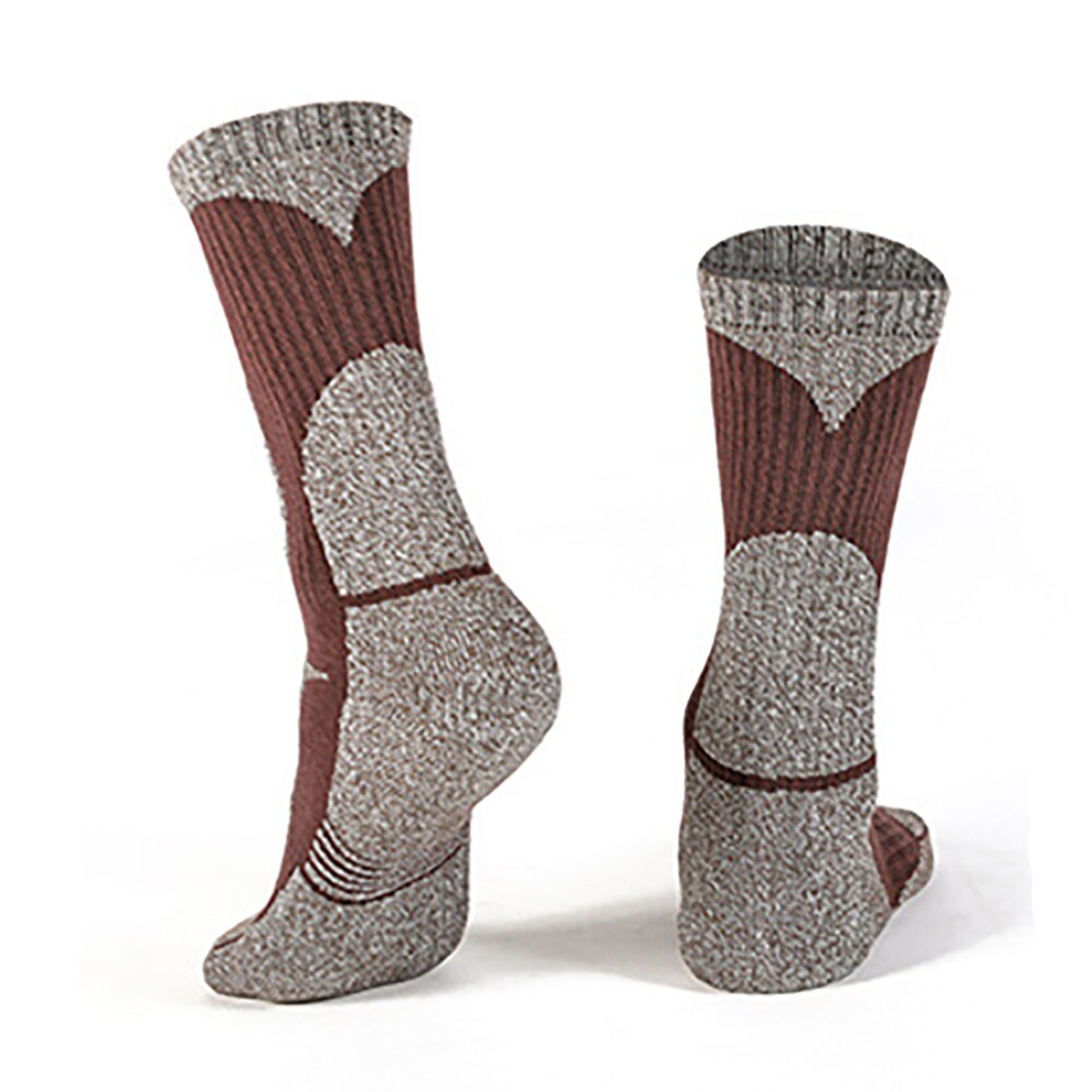 1 paio di Sci Calzini E Calzettoni Tubo Medio Caldo Antiscivolo Morbido A Casa di Spessore Snowboard Alpinismo Invernale di Assorbire Il Sudore tutto'aperto Traspirante