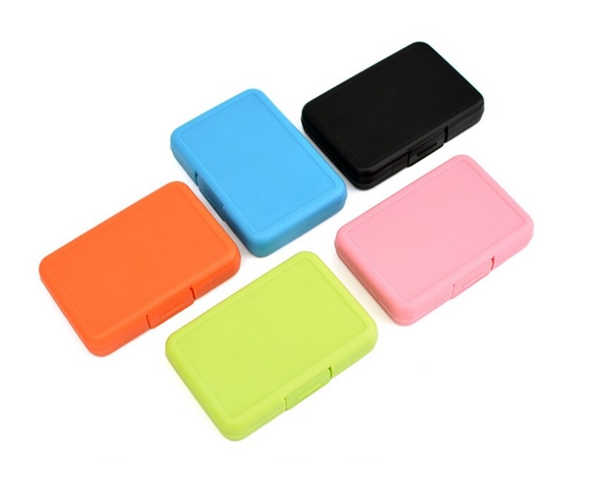 etui na kartę pamięci pudełko robić przechowywania uchwyt 4 SD 4TF karta mikro SD 4 CF 12 kart twarda torba wodoodporna z tworzywa sztucznego w kształcie 4TF + 4SD + 4CF