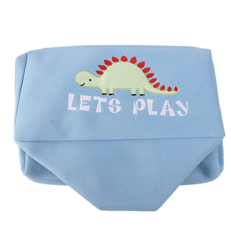 Big Dinosaurus Cartoon Canvas Opslag Mand Voor Speelgoed Kind Vouwen Wasmand Vuile Kleren Organizer