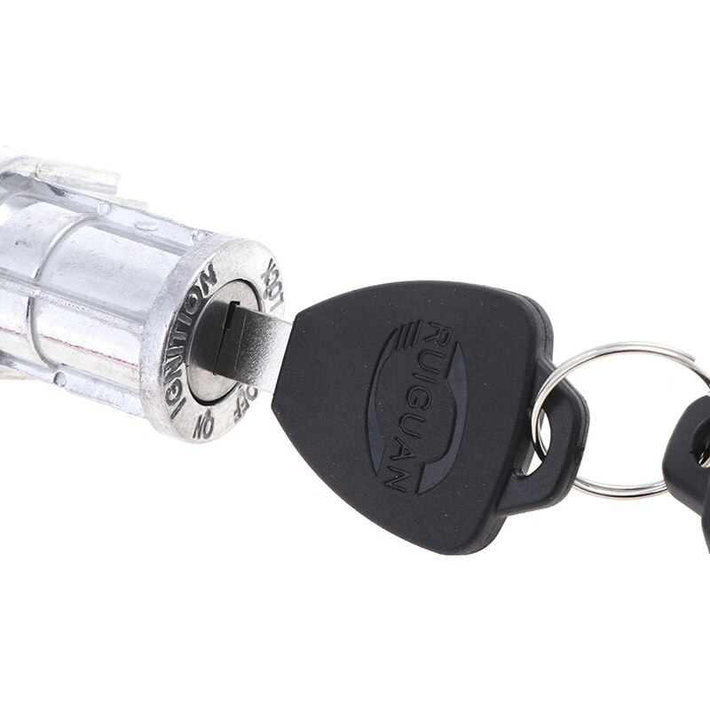 1Pc Universele Batterij Chager Mini Slot Met 2 Sleutels Voor Motorfiets Elektrische Fiets Scooter E-Bike Elektrische lock