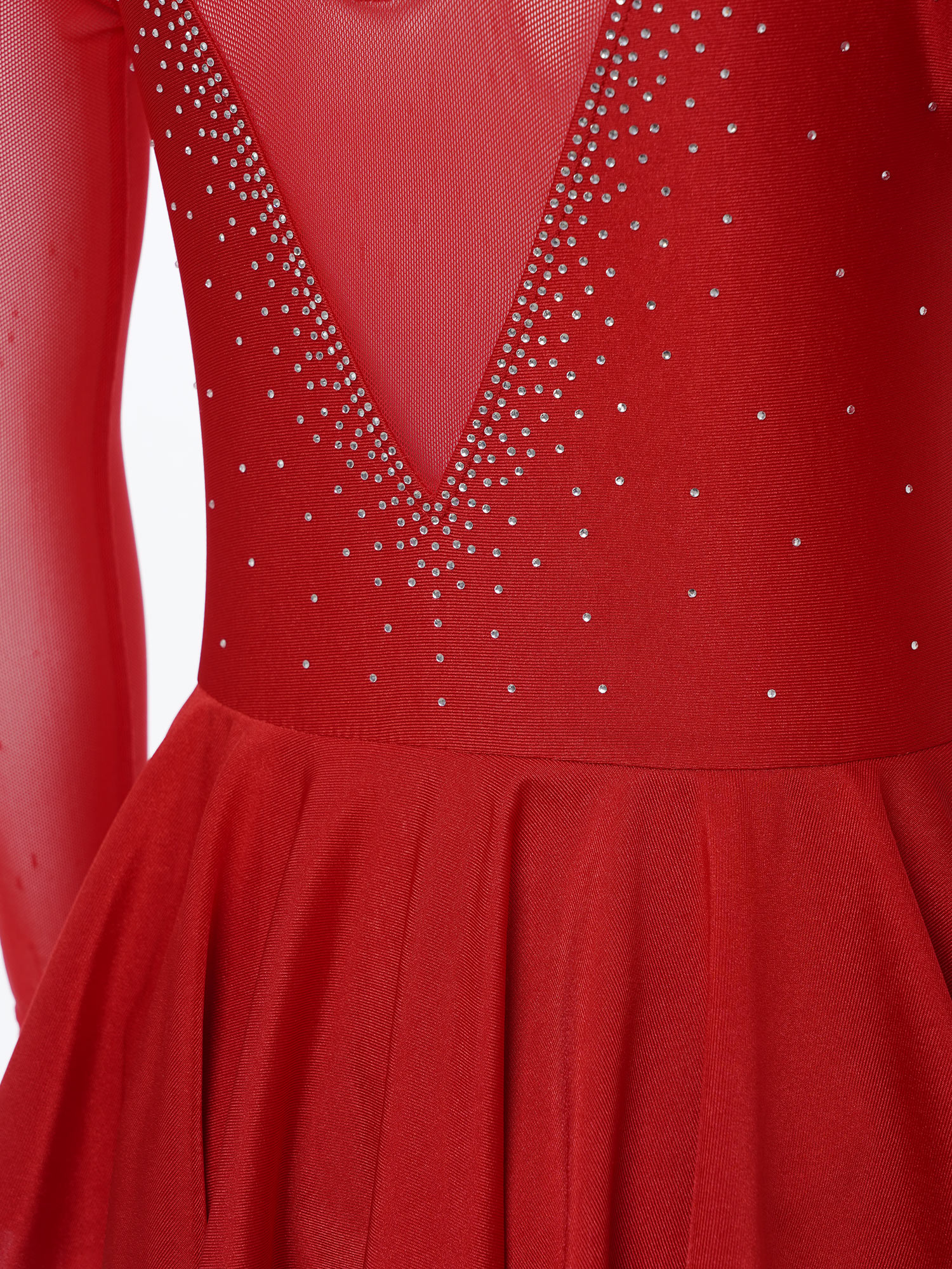 Robe de patinage sur glace pour enfants, Costume de danse, de Ballet, de danse, de danse, de gymnastique, pour spectacle sur scène