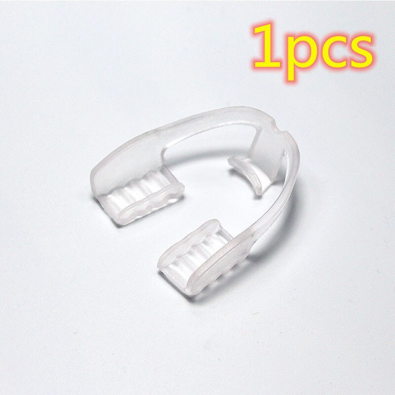Mond Guard Vasthouders Tand Protector Orthodontische Brace Buck Tanden Mondstukken Orthodontische Toestel Trainer Boksen Accessoires: 1pcs