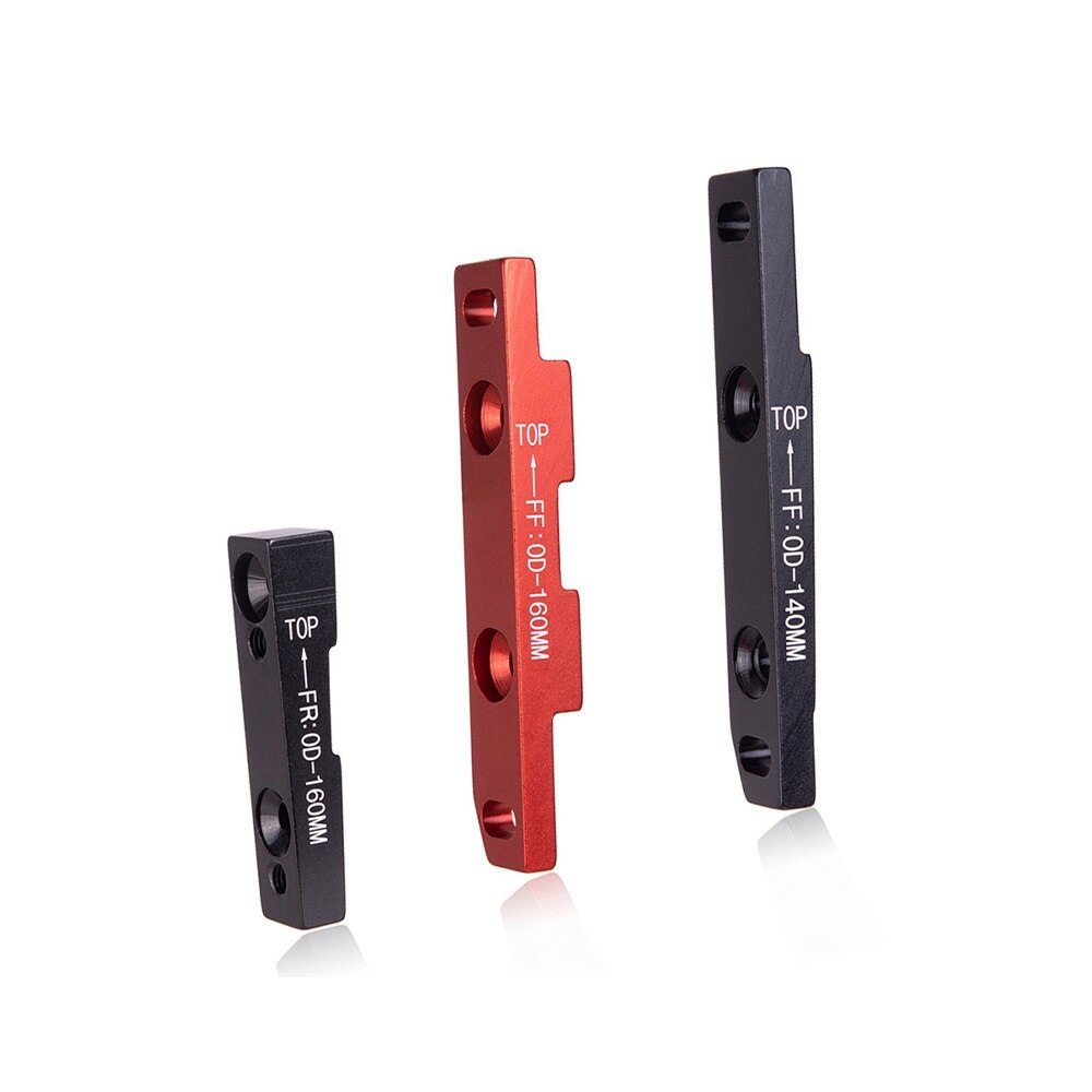 MTB Road Disc Brake Adapter Flat Mount Adapter Bracket F Disc Brake Mount Adapter for 140mm 160mm brake rotor