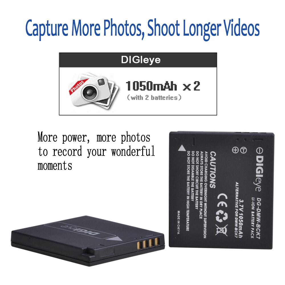 DMW-BCK7 BCK7E BCK7PP Battery for Panasonic DMC-SZ02 DMC-SZ1 DMC-SZ5 DMC-SZ7 DMC-TS20 DMC-TS25 DMC-FS28 FS35 DMC-FS37