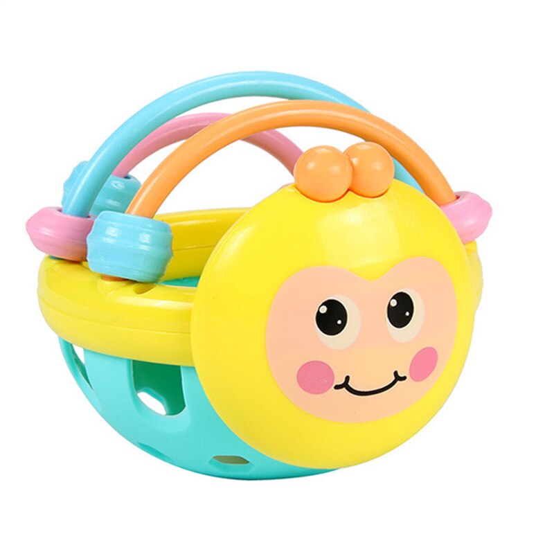 Baby Toy Rattle ball Hand Knocking Bell Ball Toy Rattles Develop Baby Mobile Intelligence Baby Grasping Toy Hand Bell Juguetes