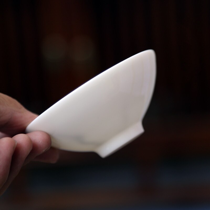 Japanese Ceramic Magic Cherry Blossoms Teacup Cold Temperature Color Changing Flower Display Sake Cup Kung Fu Small Tea Bowl