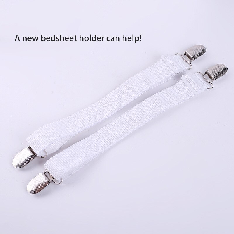 Verstelbare Laken Clips Grijpers Fasteners 3 Manier 6 Zijden Vel Bretels Elastische Vel Houders Matras Clips Bandjes