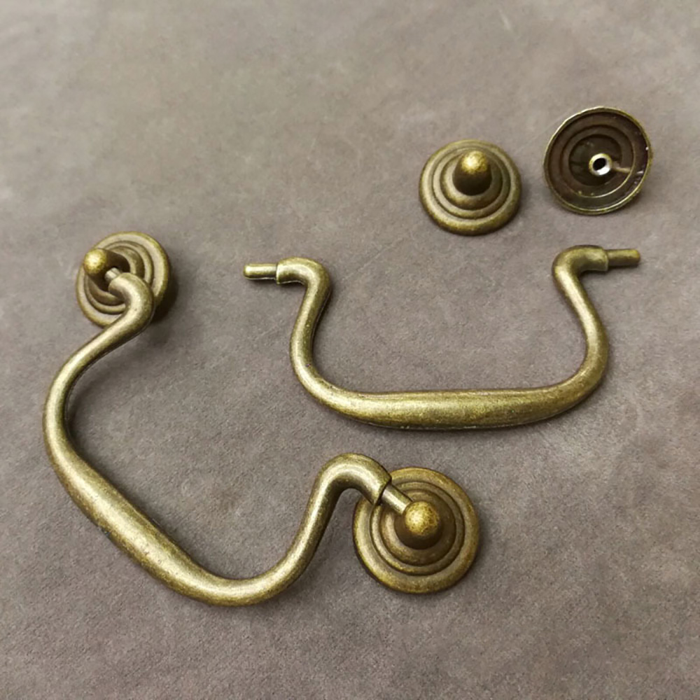 Antieke Kast Lade Pull Vintage Meubels Deurgrepen Bureau Kledingkast Knoppen Brons Kabinet Pulls Kast