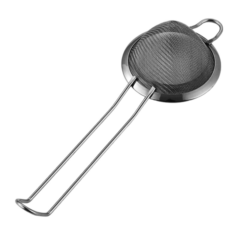 Sikker cocktailsi i rustfrit stål bartenderfilter finmasket si til fjernelse af stykker fra værktøj til juicesibar: B
