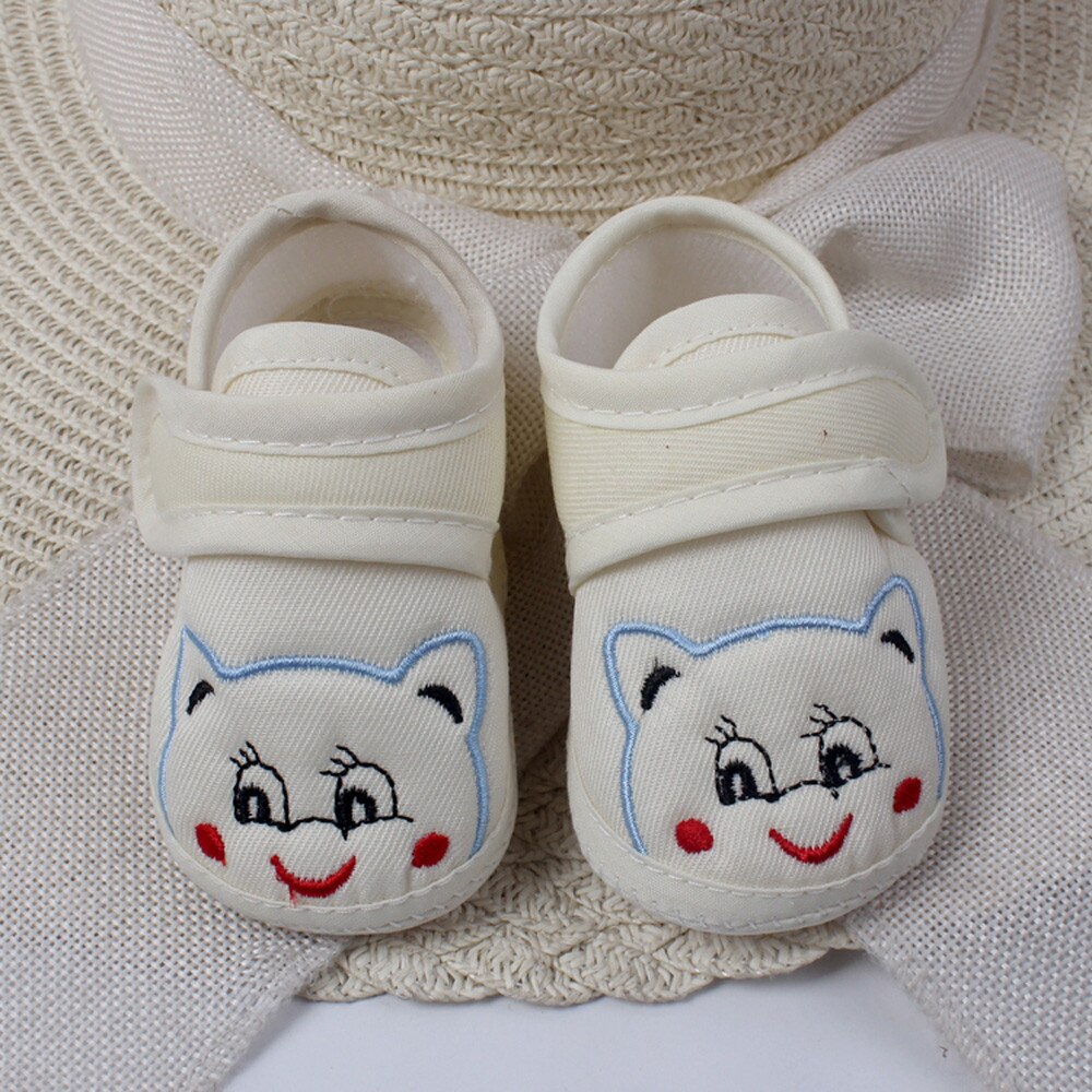 Leuke Baby Boy Girl Soft Sole Cartoon Dier Hoofd Anti-Slip Zachte Zool Schoenen Peuter Schoenen Casual Baby Bebes schoenen #60